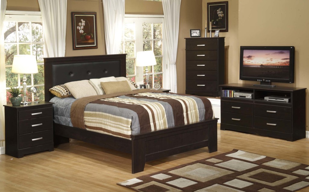 Victoria Bedroom Set Mocha Color Code M3204BR